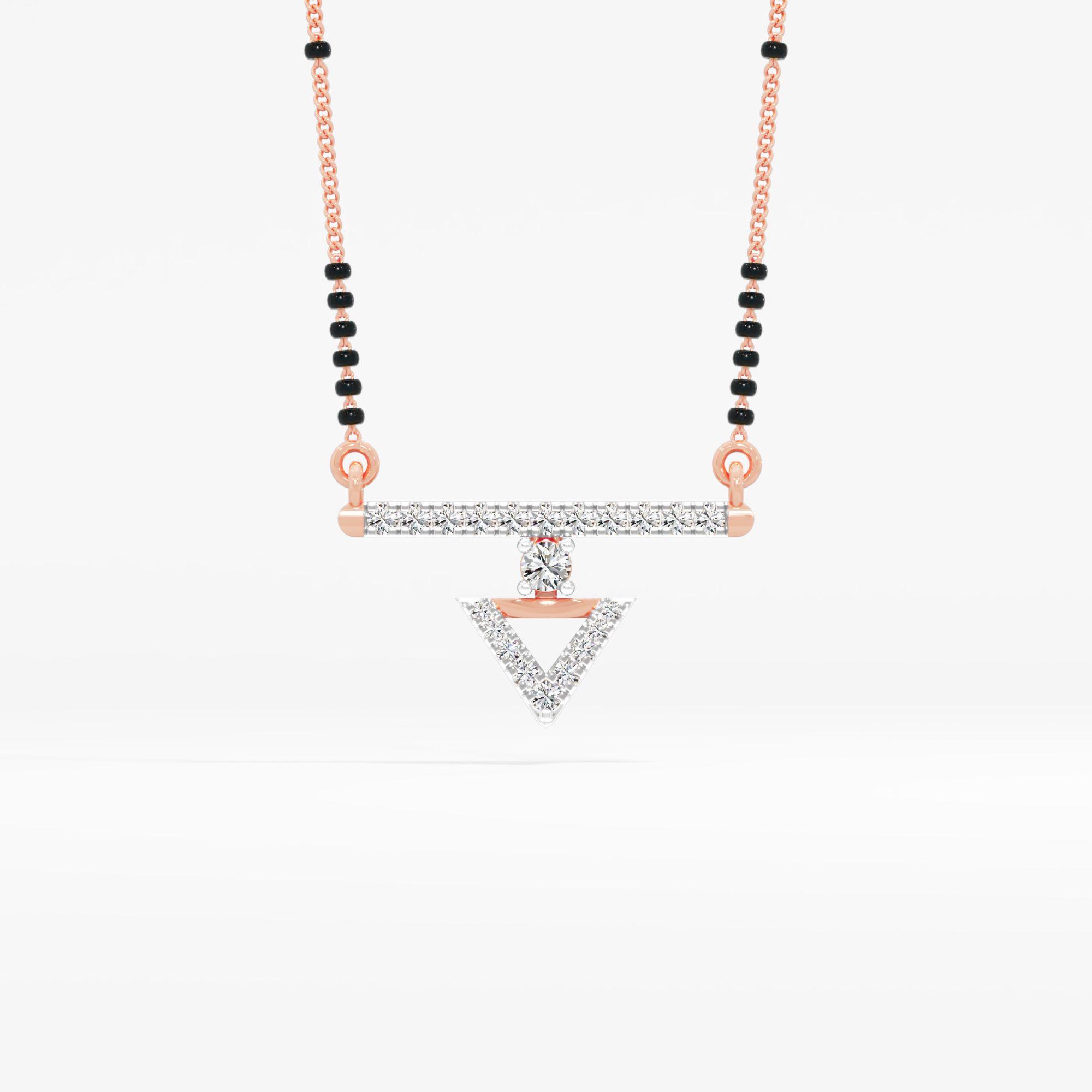 Minimal Tri-Charm Pendant