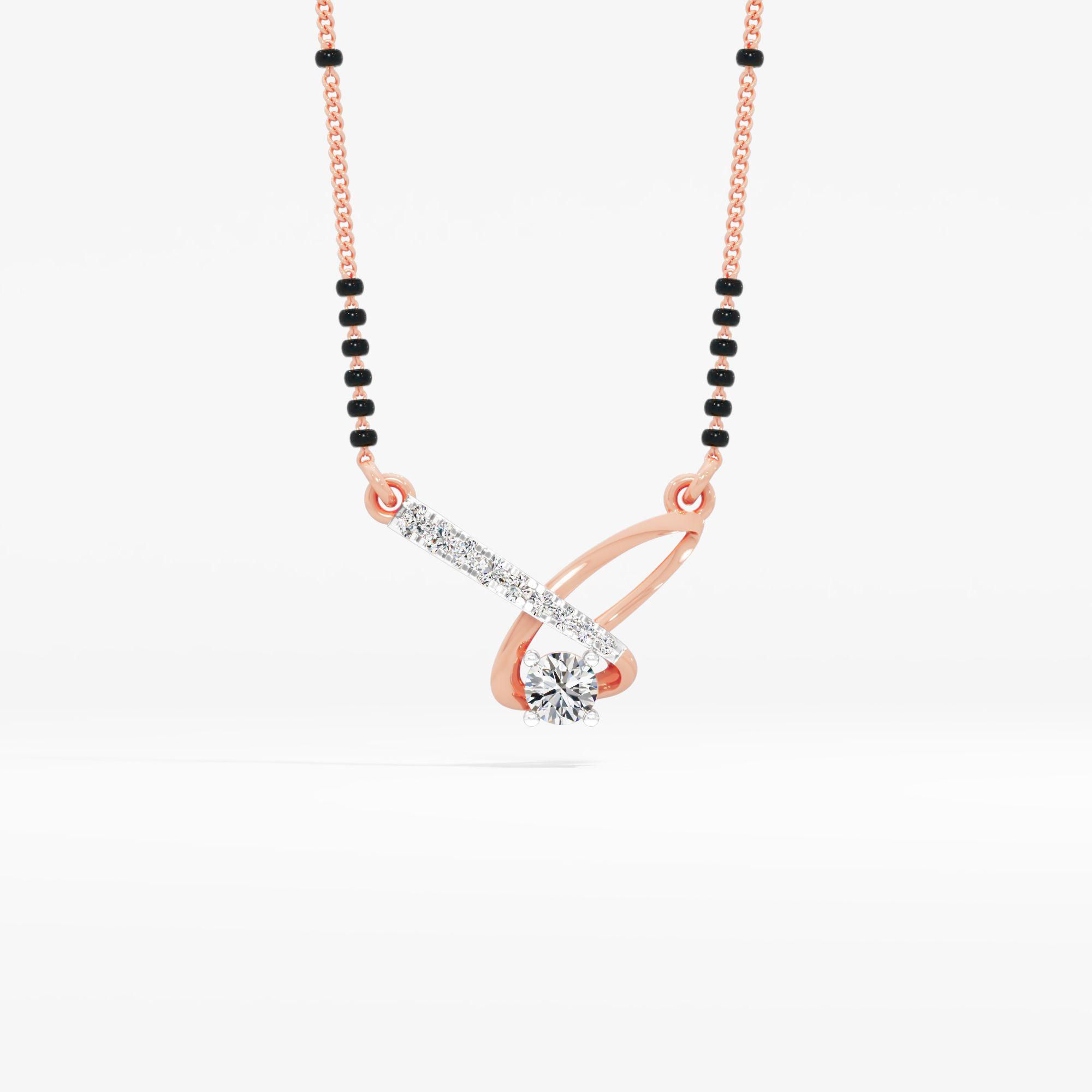 The Crossover Diamond Mangalsutra