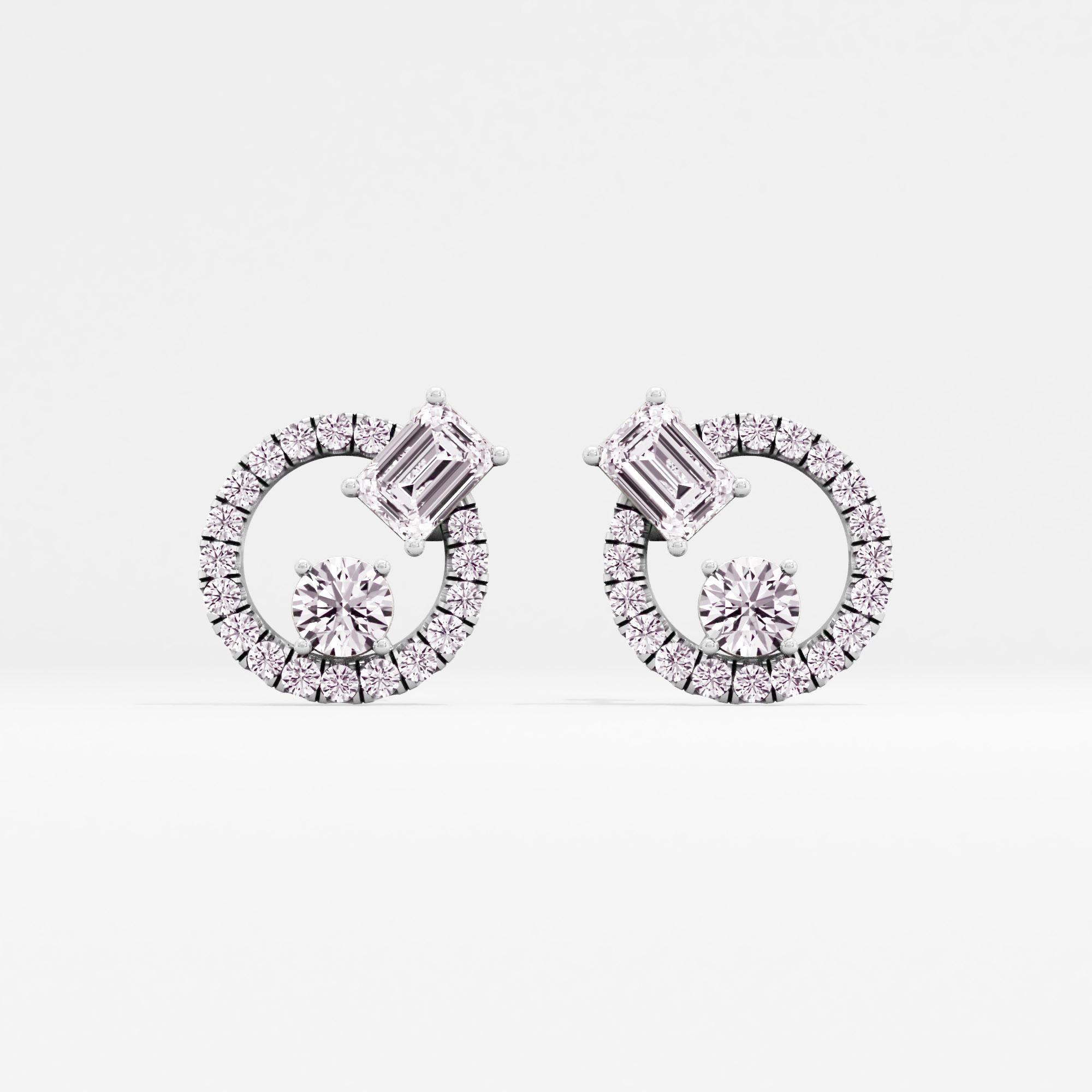 Cirvelle Solitaire Stud Earrings