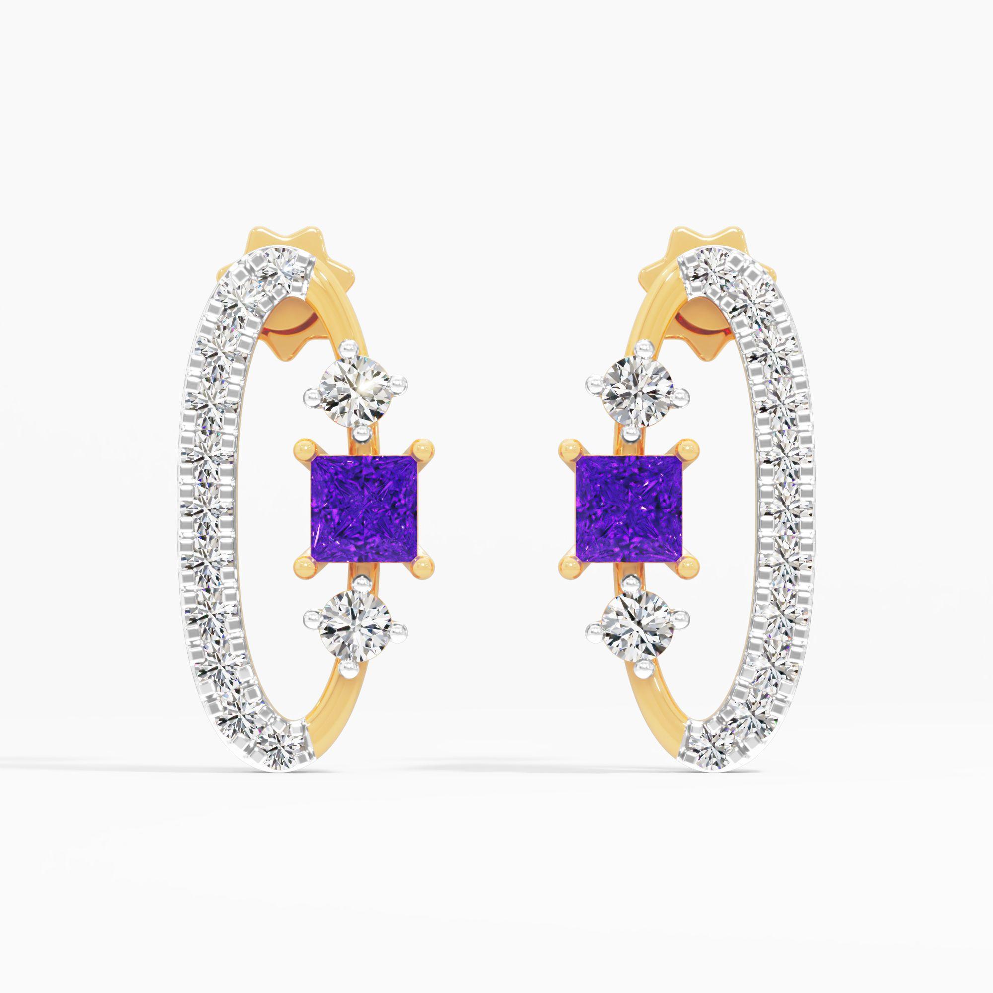 The Amethyst Soirée Earrings