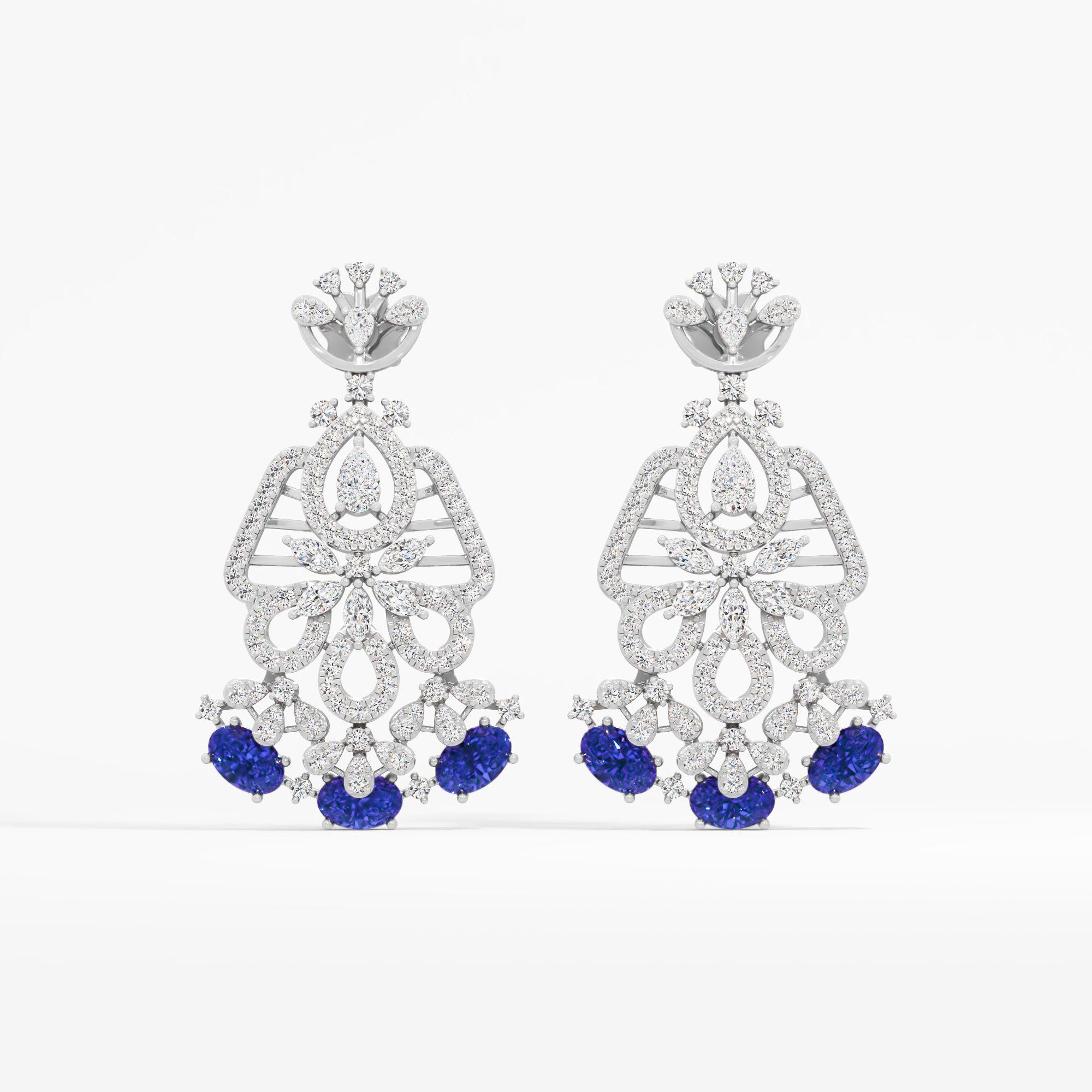 Royal Heritage Chandeliers Earrings