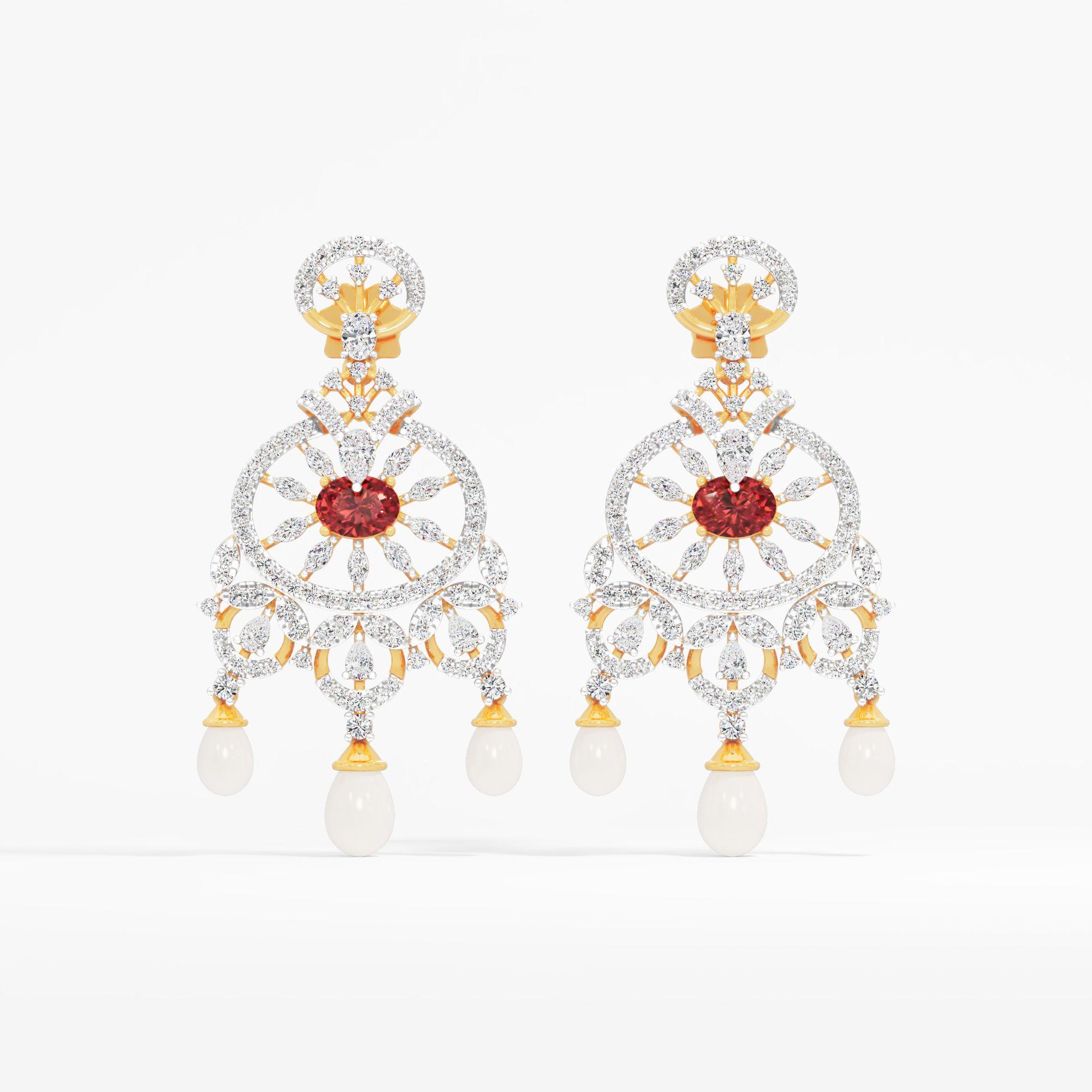 Pavitra Bandhan Chandeliers Earrings