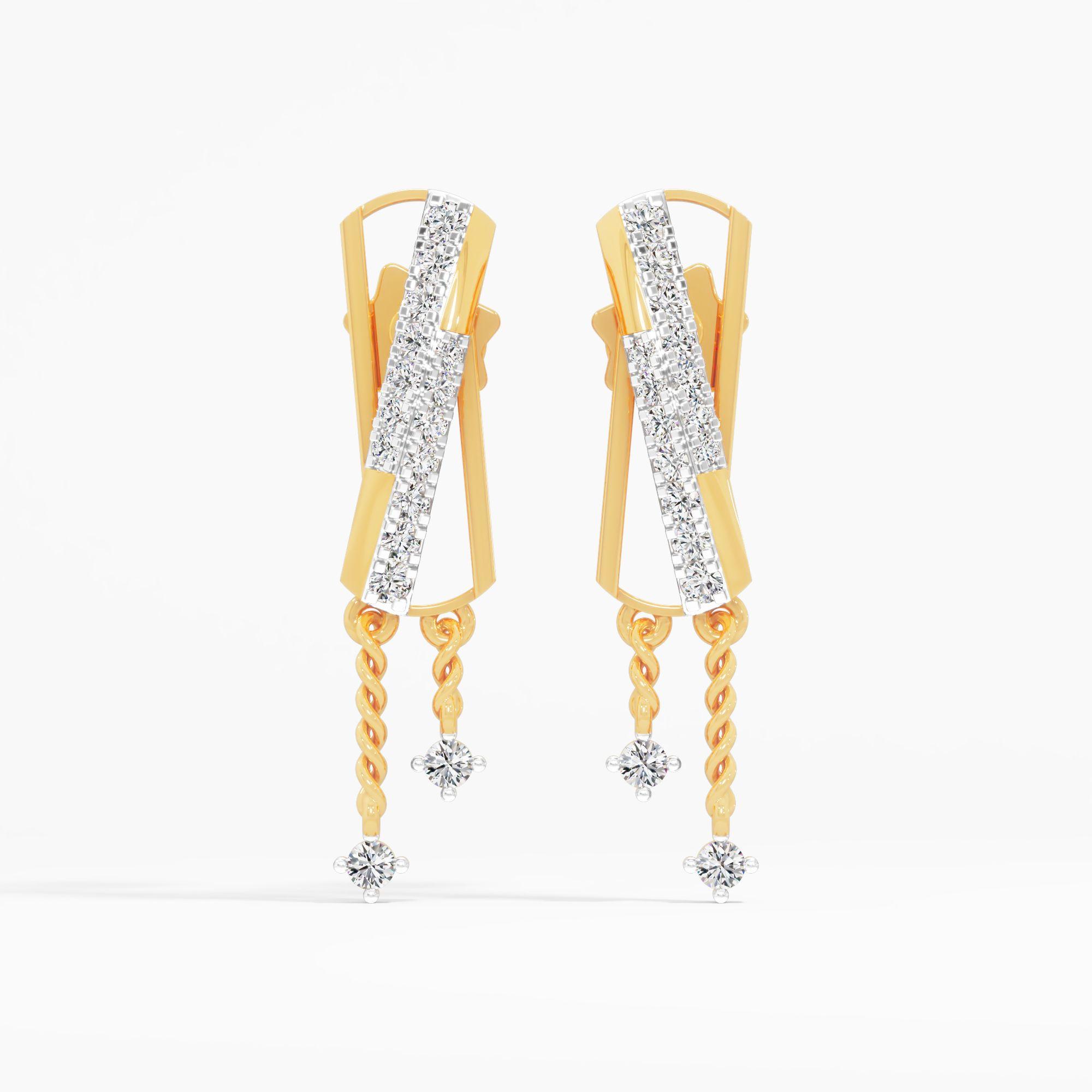 Twisted Dangle Bar