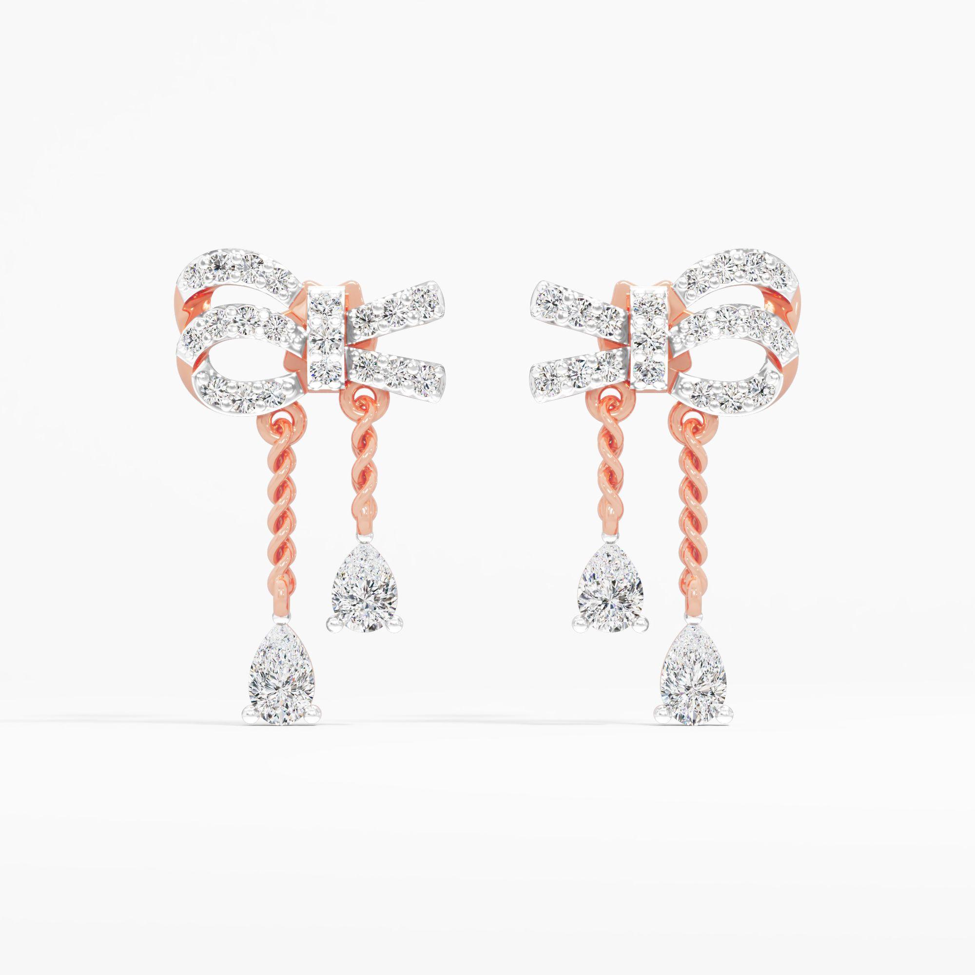 Butterfly Tassel Dangle Earrings