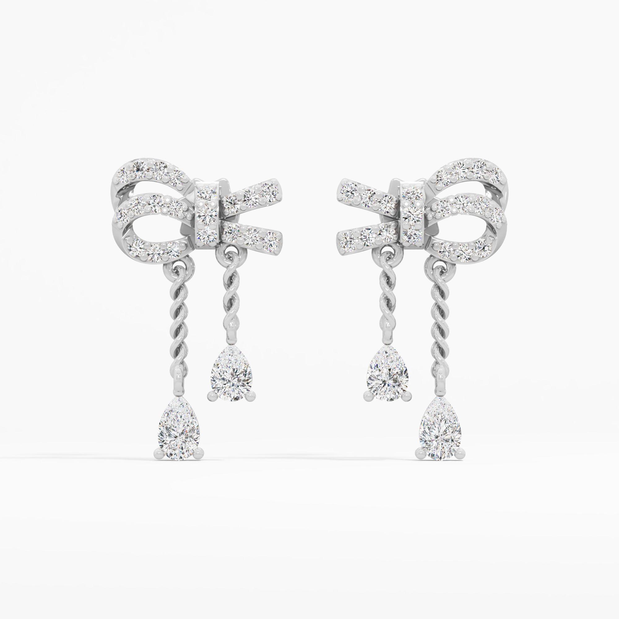 Butterfly Tassel Dangle Earrings