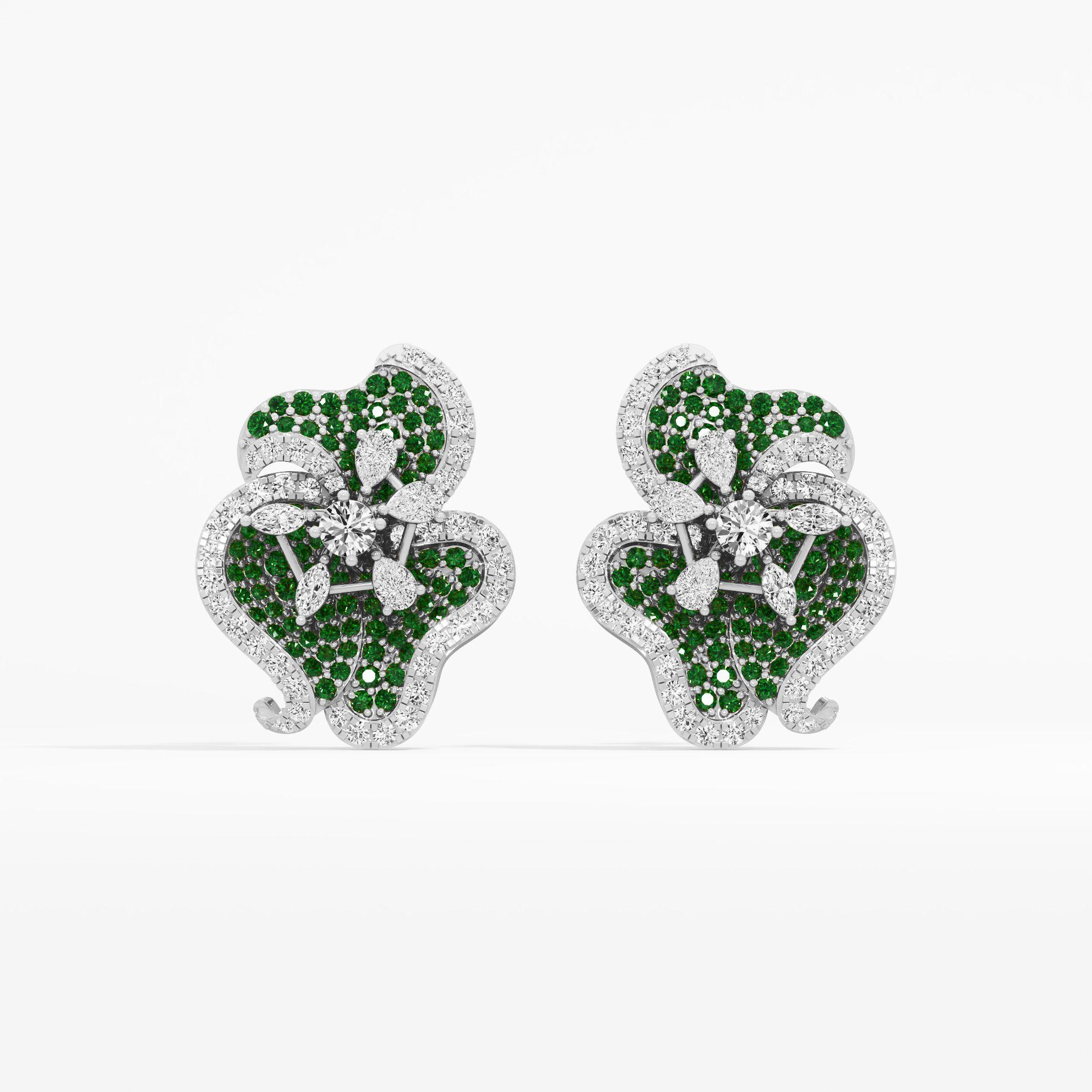 Shamrock Eclat Stud Earrings