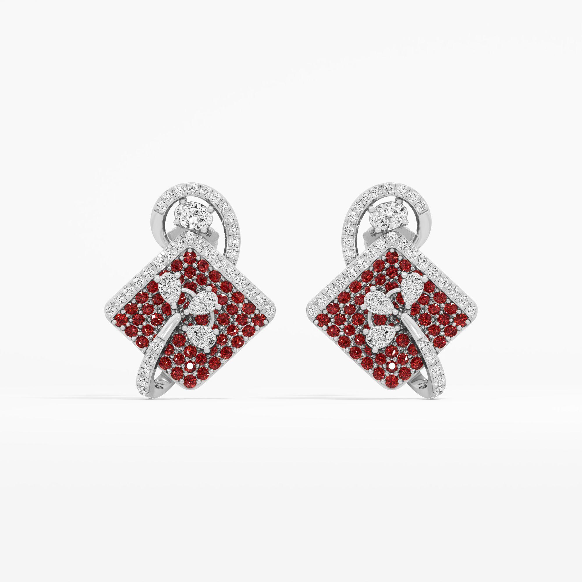 Wildrose Drift Stud Earrings