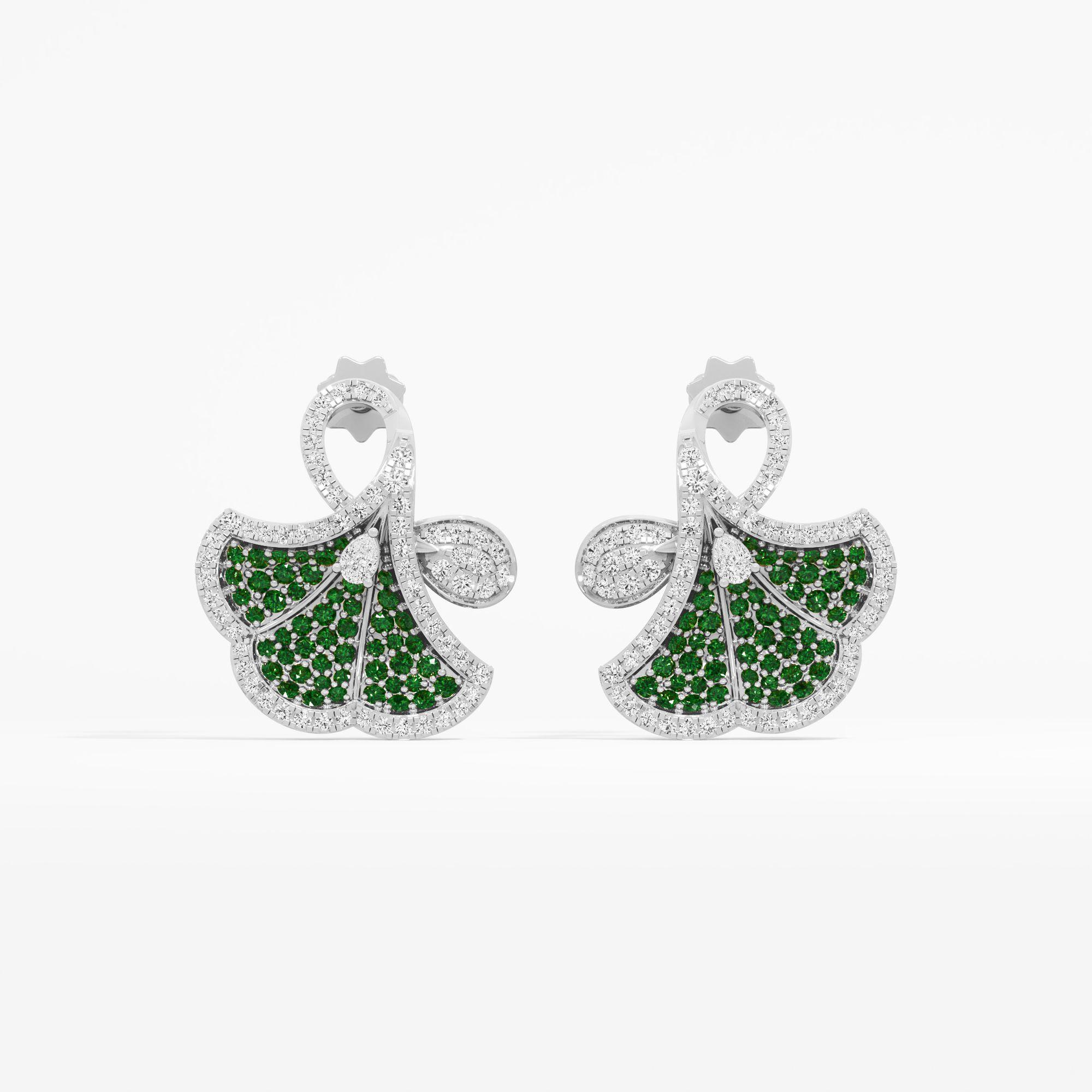 Ginkgo Petal Stud Earrings