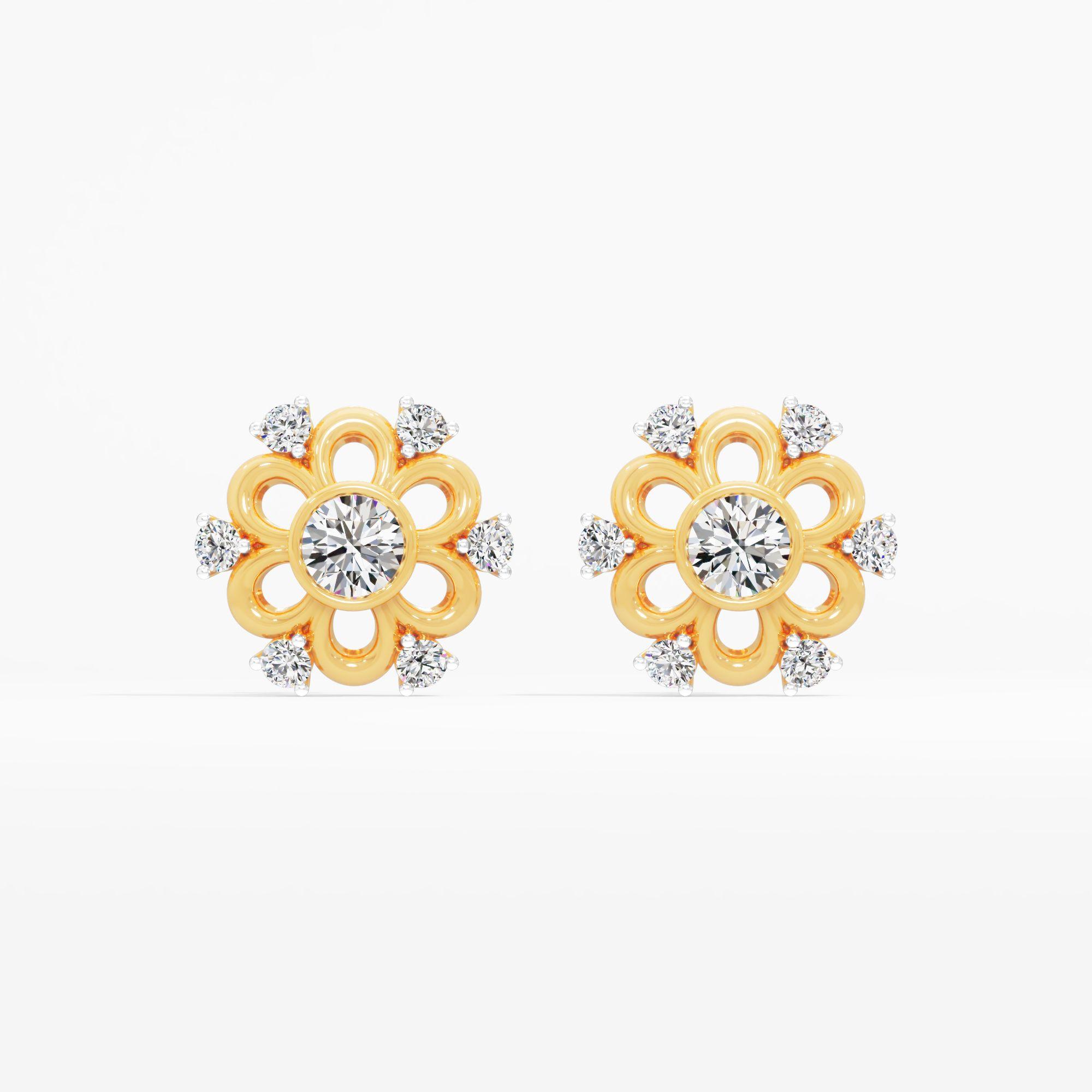 Happy Bloom Stud Earrings