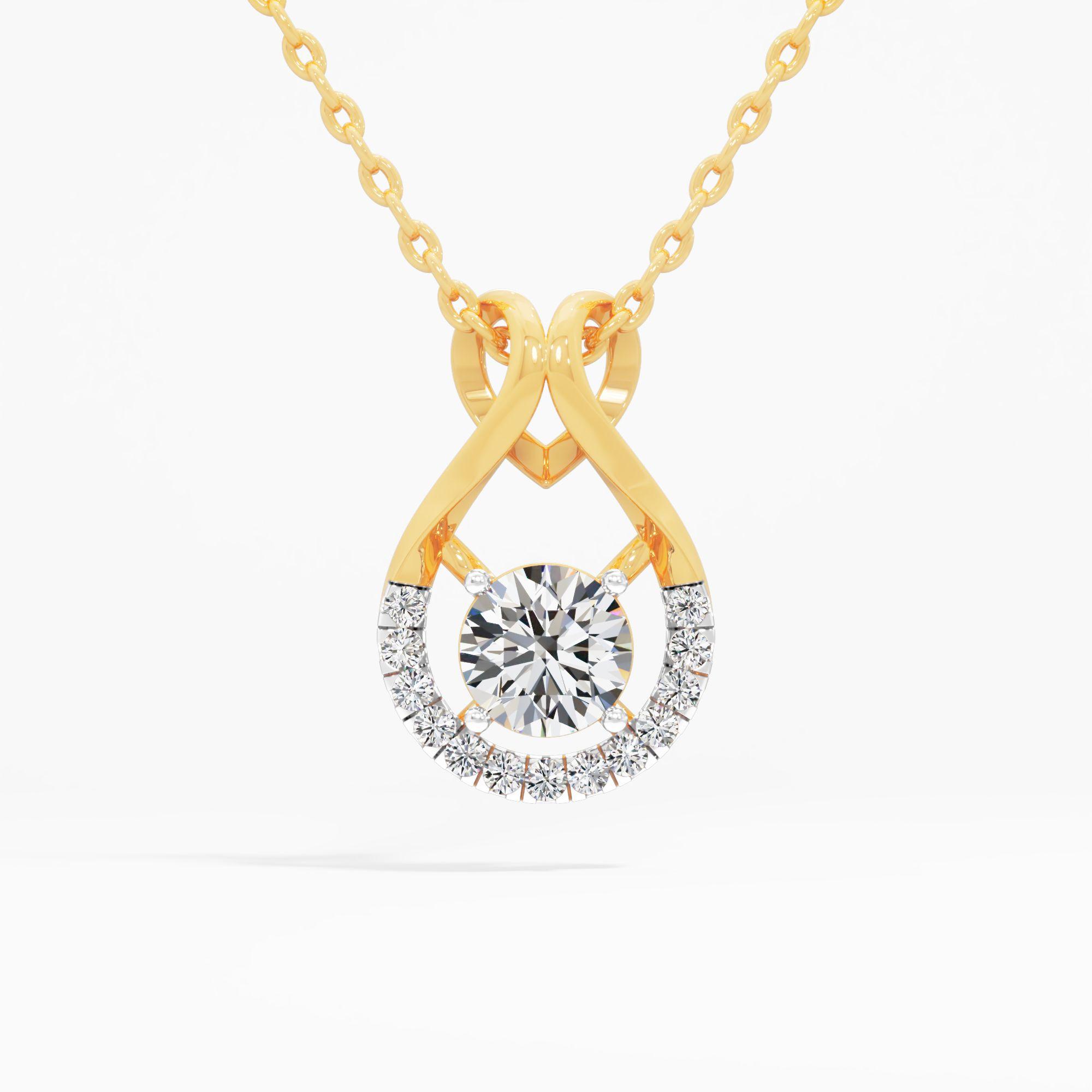 Lustré Embrace Diamond Pendant