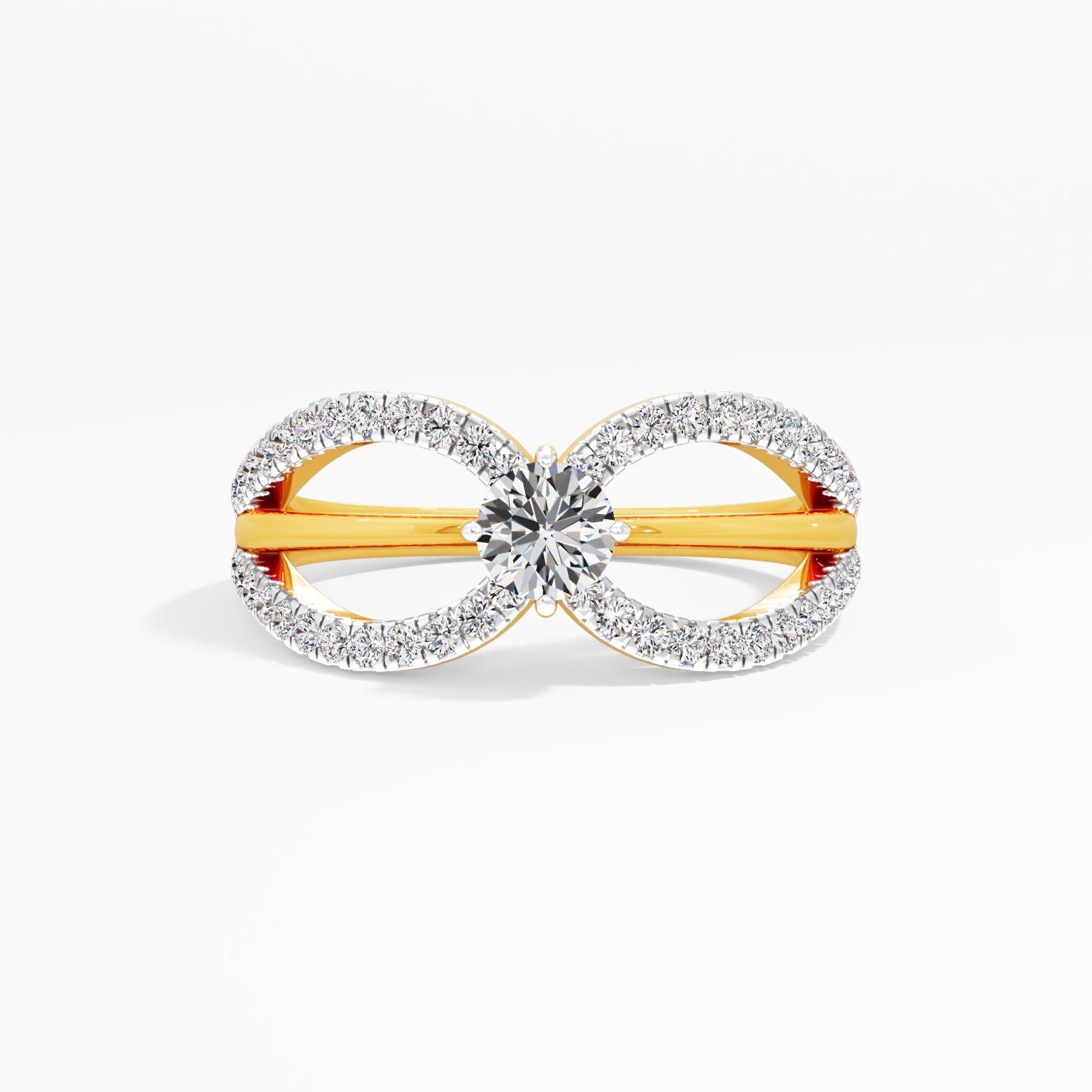 Eternal Curve Diamond Ring