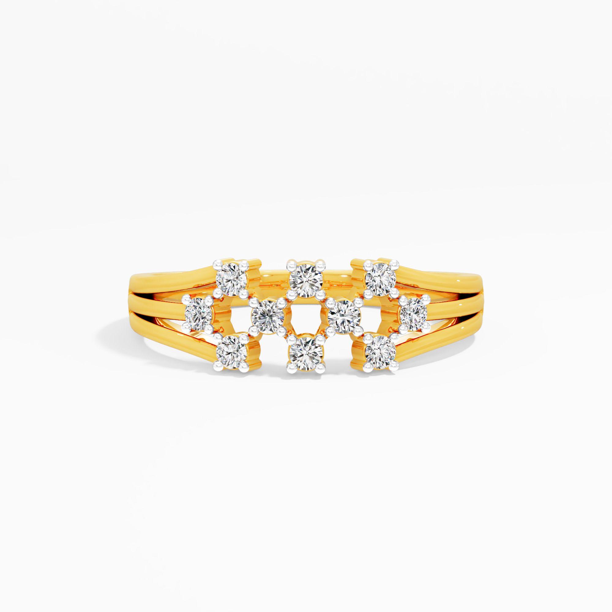 Stardust Constellation Diamond Ring