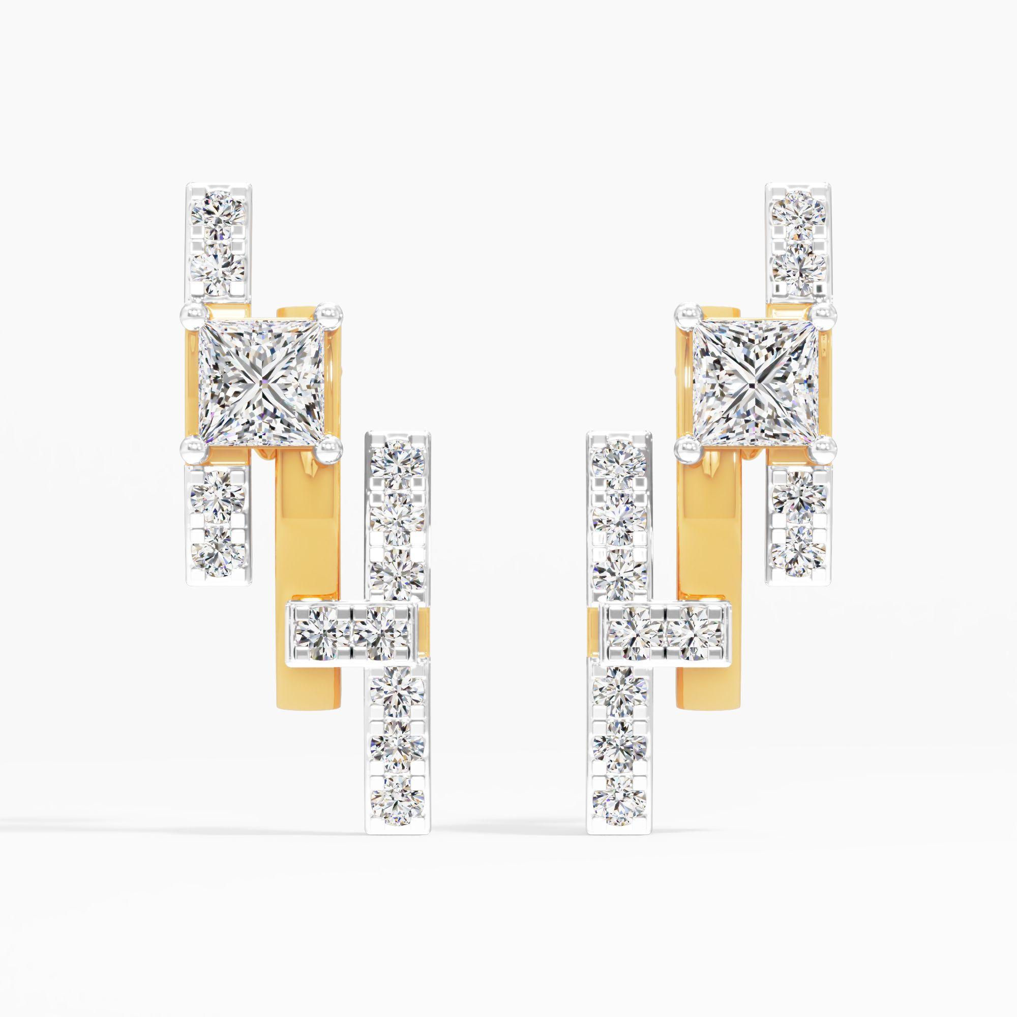 Skyline Princess Drop Earrings